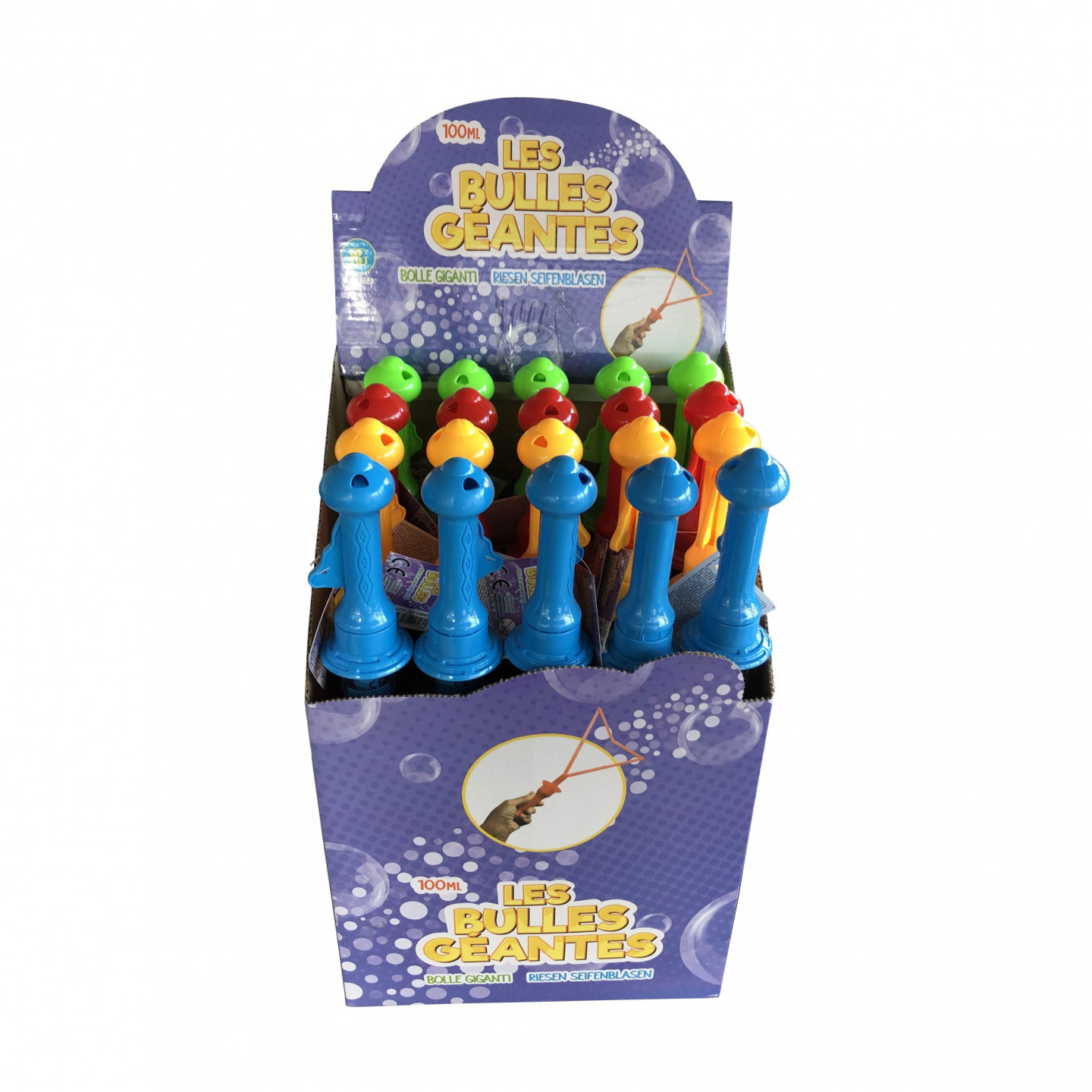 Lot De 6 Bulles De Savon Géantes Bubble Brothers - Bâtons à Bulles Pour Enfants Et Adultes