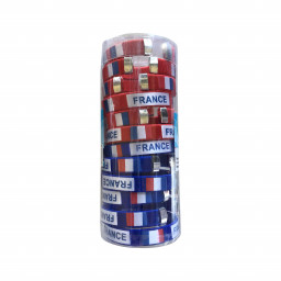12 Bracelets du supporter France