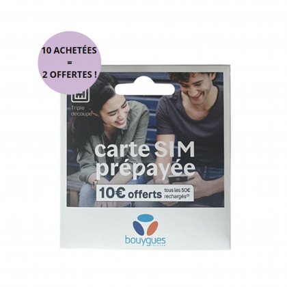 Carte SIM Bouygues