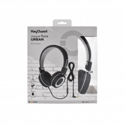 Casque filaire Urban Noir et Blanc