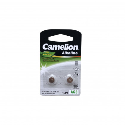 Piles bouton Camelion AG3 2...