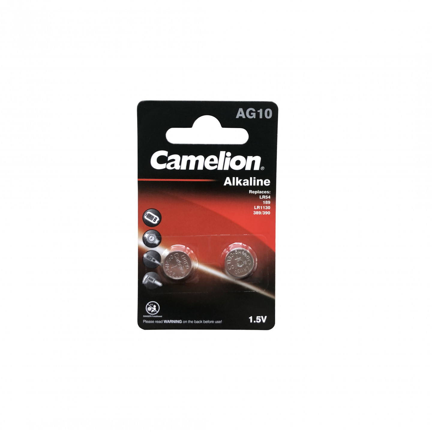 Piles bouton Camelion AG10 2 pièces
