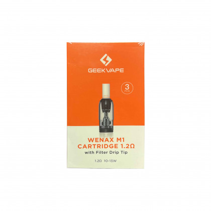 Cartouche Wenax M1 version filtre 1.2 ohm