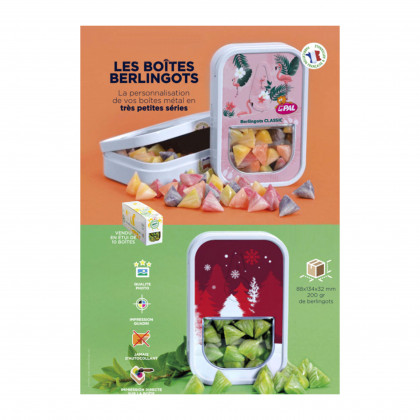 Boîte sardine personnalisable