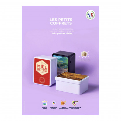 Boîte petit coffret personnalisable