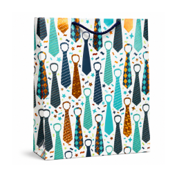 SAC CADEAU HOMME TAILLE 6 (AE) 33 X 45 CM
