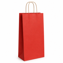 Lot de 50 sacs cadeau bouteille rouge