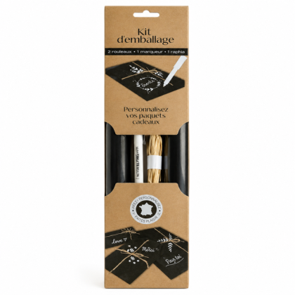 Kit d'emballage paquets cadeaux