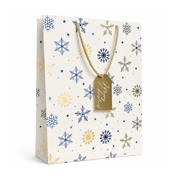 Grand sac cadeau Noël avec anses