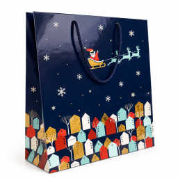 Sac cadeau Noël avec anses