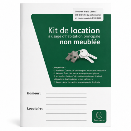 Kit location locaux non meublés Exacompta