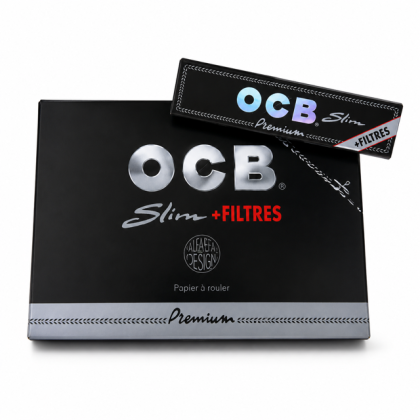 32 Cahiers de Papier à rouler Slim OCB + Filtres Premium