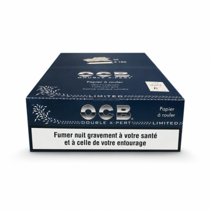 50 Cahiers de Papier à rouler OCB Double X-Pert