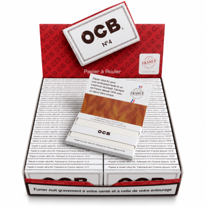 50 Cahiers de Papier à rouler OCB N°4