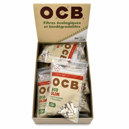 50 sachets de filtres Eco Slim OCB