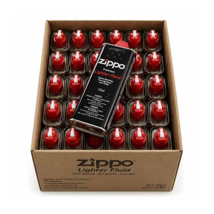 Bidon d'essence à briquet Zippo 125 ml