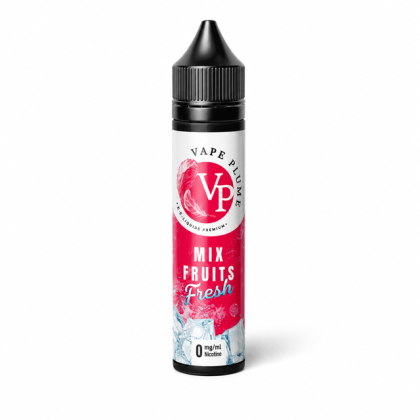 E-liquide Vape Plume - Mix fruits fresh -50ml (1100)