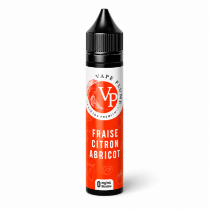 E-liquide Vape Plume - Fraise Citron Abricot - 50ml (1092)