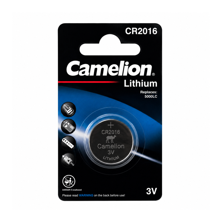 Pile bouton Camelion CR2016
