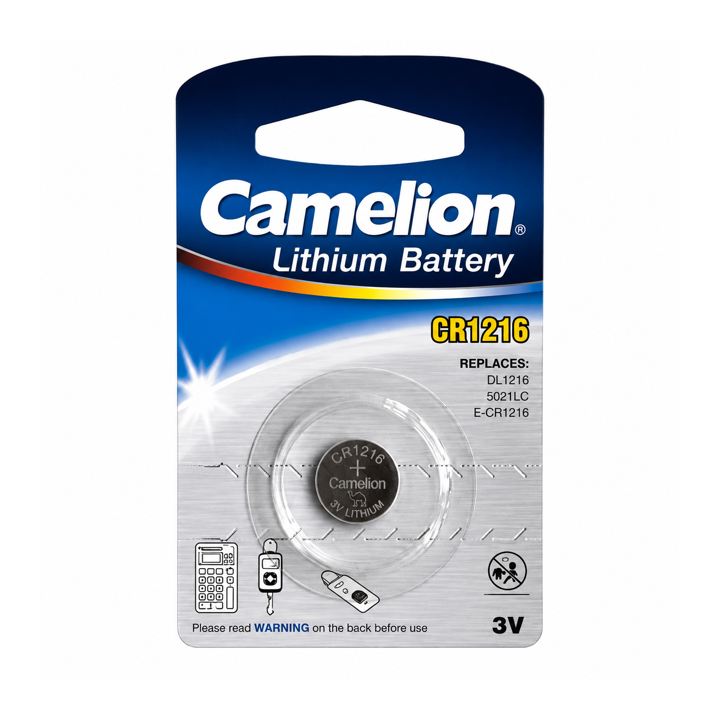 Pile bouton Camelion CR1216