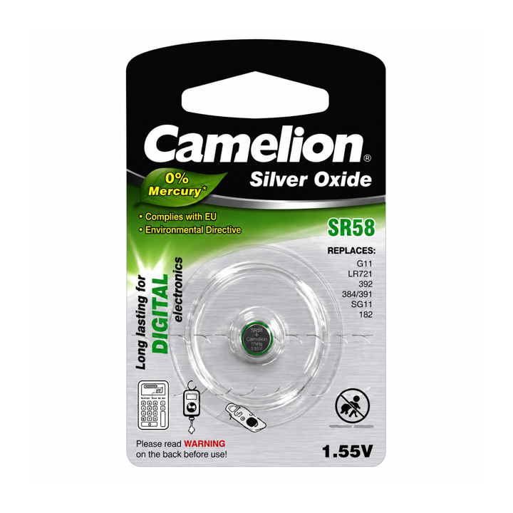 Pile bouton Camelion SR58