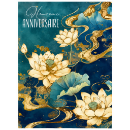Lot de 6 cartes Happy Birthday femme