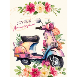 Lot de 6 cartes d'anniversaire pour ado