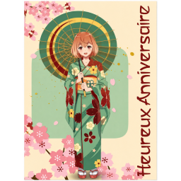 Lot de 6 cartes d'anniversaire pour ado