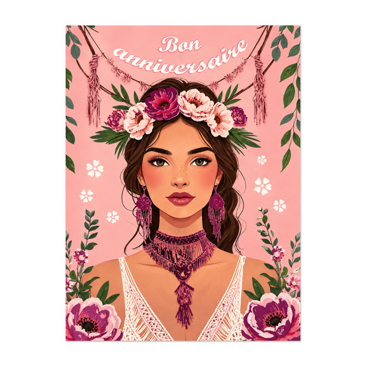 Lot de 6 cartes happy birthday pour ado