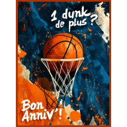 Lot de 6 cartes happy birthday pour ado