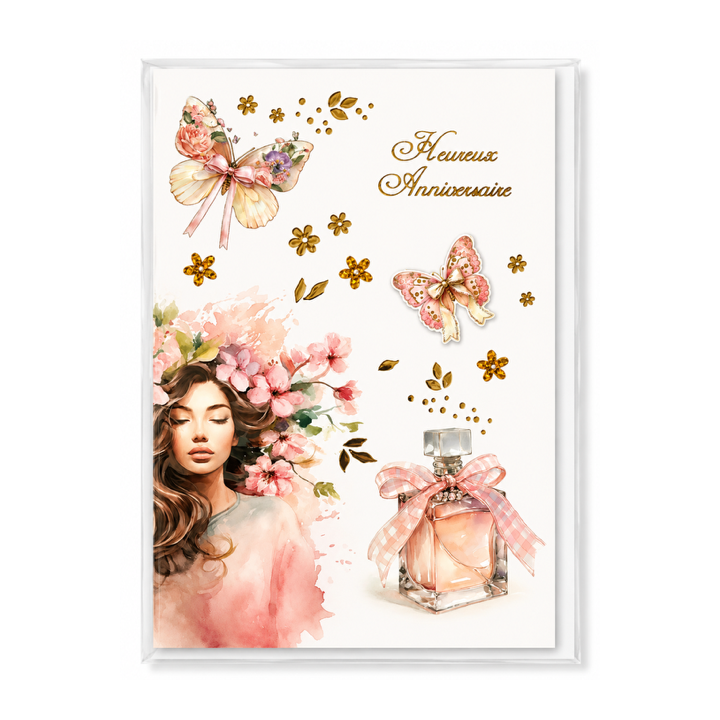 Lot de 6 cartes bon anniversaire pour ado
