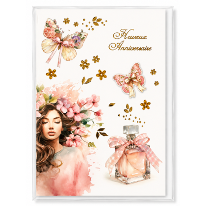 Lot de 6 cartes bon anniversaire pour ado