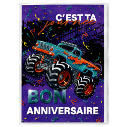 Lot de 6 cartes bon anniversaire pour ado