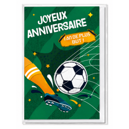 Lot de 6 cartes bon anniversaire pour ado