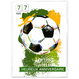 Lot de 6 cartes à roulette Bon Anniversaire pour homme