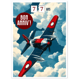 Lot de 6 cartes à roulette Bon Anniversaire pour homme