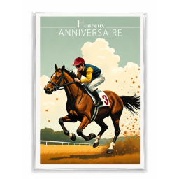 Lot de 6 Cartes d'anniversaire pour homme
