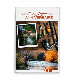 Lot de 6 Cartes d'anniversaire pour homme
