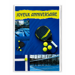 Lot de 6 cartes Bon Anniversaire pour homme
