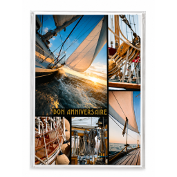 Lot de 6 cartes Bon Anniversaire pour homme