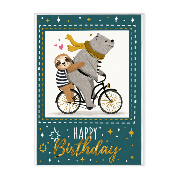 Lot de 6 cartes Bon Anniversaire pour enfant