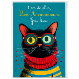 Lot de 6 cartes Bon Anniversaire pour enfant