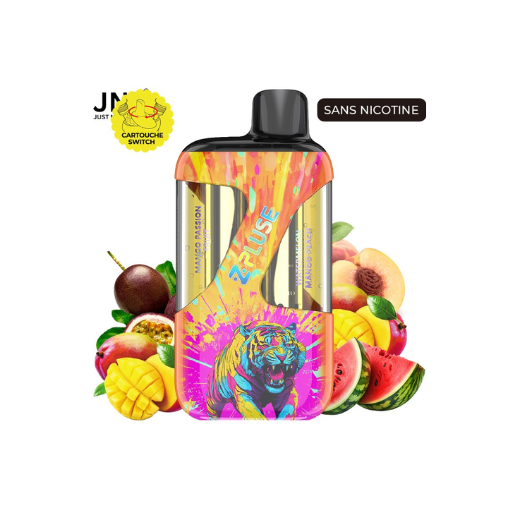 JNR Zpulse 42K mang fruit pass pastèq peche 00mg
