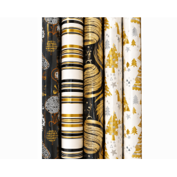 PAPIER CADEAUX NOEL 2 ELEGANCE 200X70 BOX 6