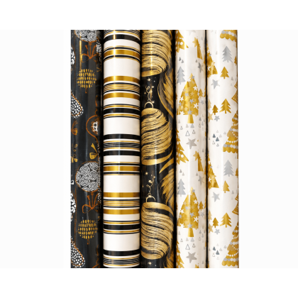 PAPIER CADEAUX NOEL 2 ELEGANCE 200X70 BOX 6