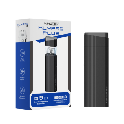 E cig. Klypse PLUS Midnight black (noir)