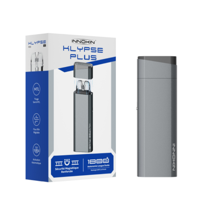 E cig. Klypse PLUS Space gray (gris foncé)