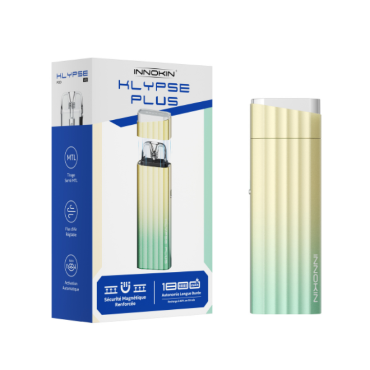 E cig. Klypse PLUS Lime green (jaune/vert)
