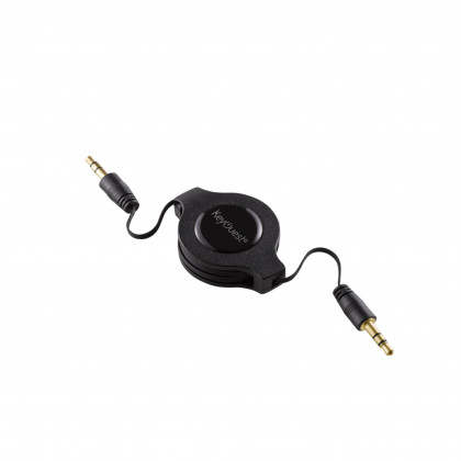 Câble audio Jack rétractable